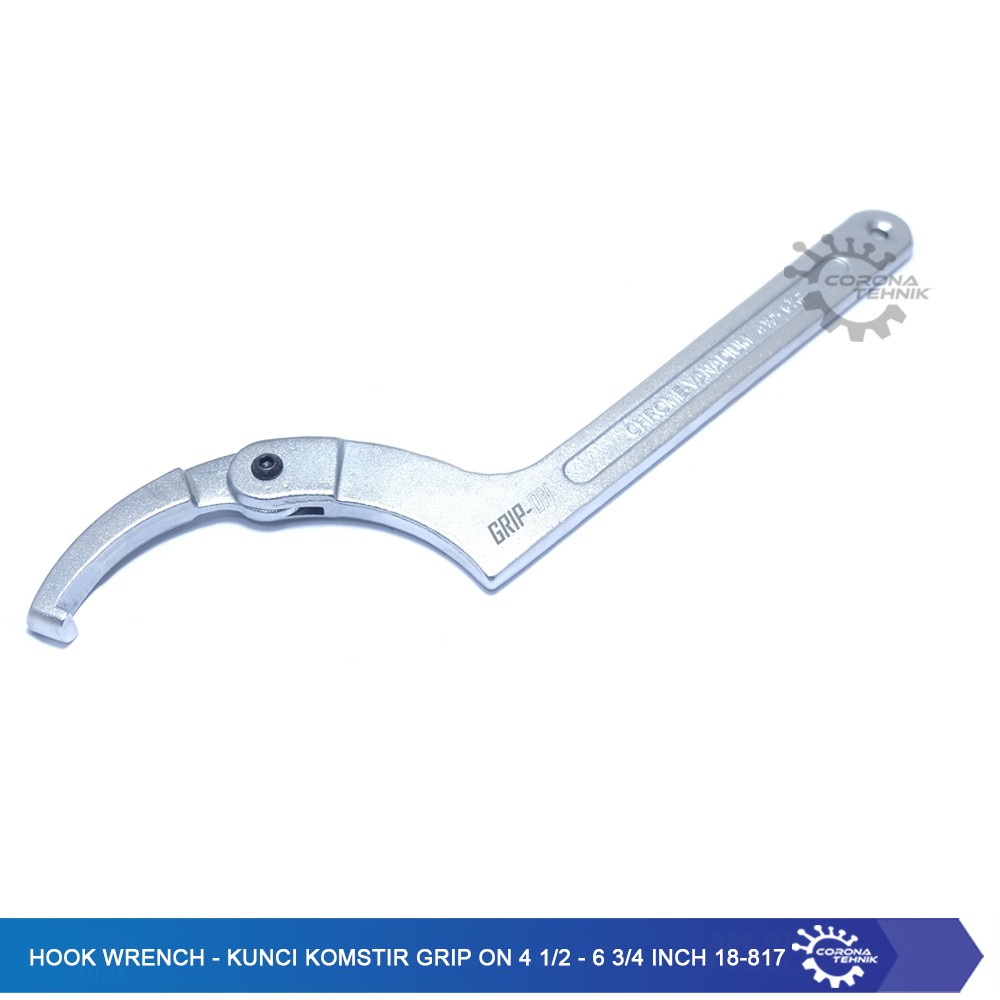 Hook Wrench - Kunci Komstir Grip On 4 1/2 - 6 3/4 Inch 18-817