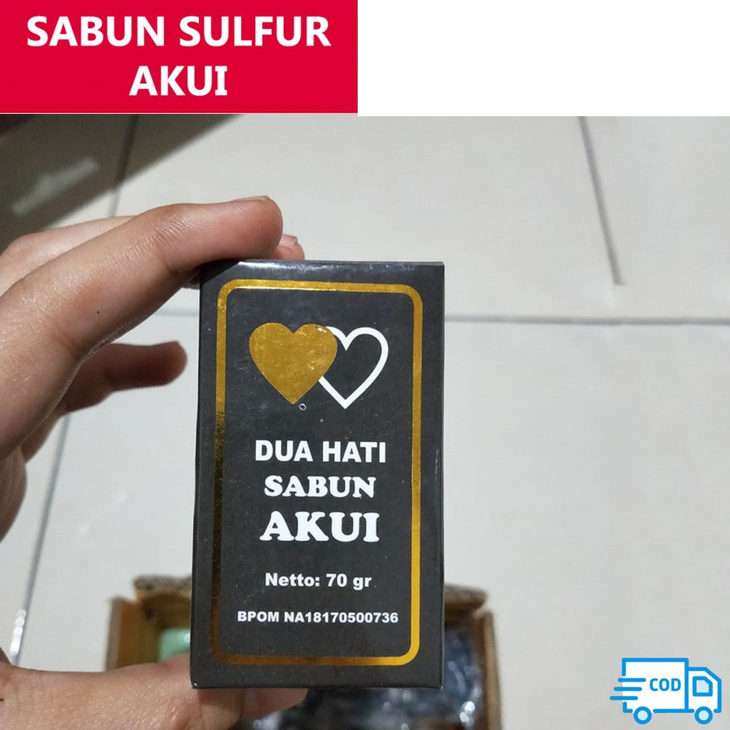 BEAUTY JAYA - BISA COD -Sabun Sulfur Belerang /Sabun Belerang /Sabun Gatal Kurap Kudis Kadas - Sabun Akui Original