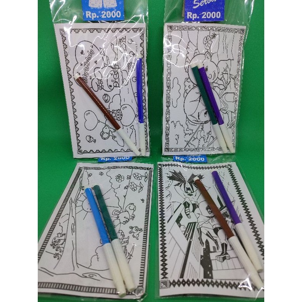 Mewarnai Spidol Isi 10 pcs Grosir