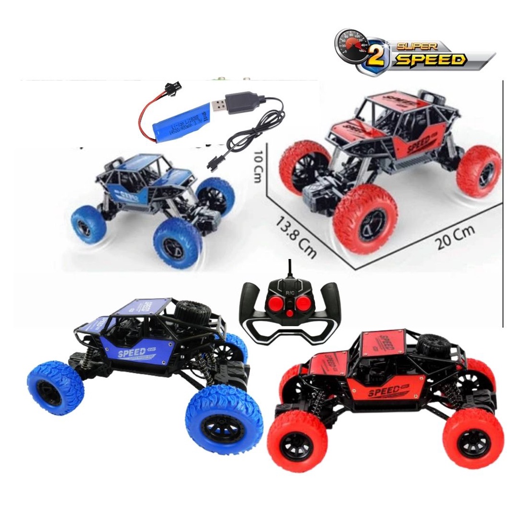 MAINAN MOBIL RC BATMAN JEEP DIECAST OFF ROAD ALLOY METAL CLIMBING KING MONSTER