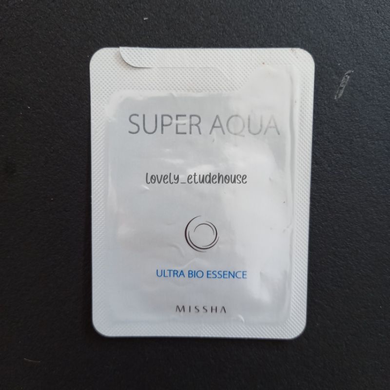 missha super aqua ultra bio essence SAMPLE | super aqua ultra bio essence missha | missha super aqua