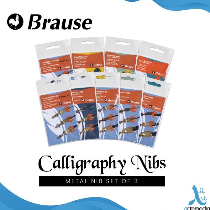 

[[COD]] Mata Pena Kaligrafi Brause Set 3 Metal Nib Calligraphy Writing CUCI GUDANG Kode 53