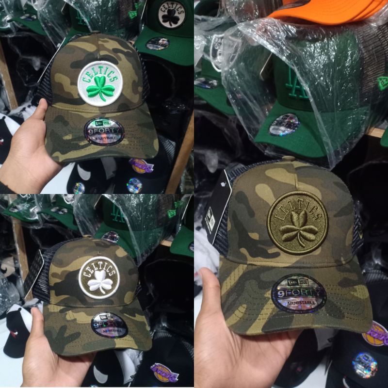 Topi trucker Celtics topi army Celtics topi jaring Topi nba topi mlb
