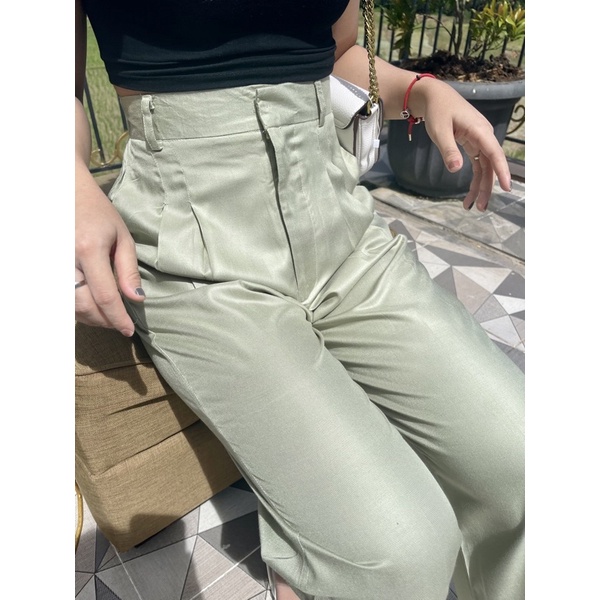 KULOT WANITA PREMIUM-Soft mint