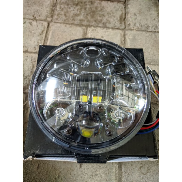 DAYMAKER 16 LED 5,7inc , lampu depan daymaker 16 led 5,7inc