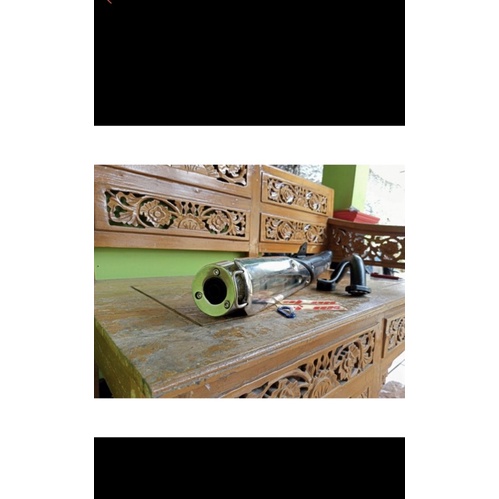 Knalpot peredam replika ckd bahan pabrik Rx king