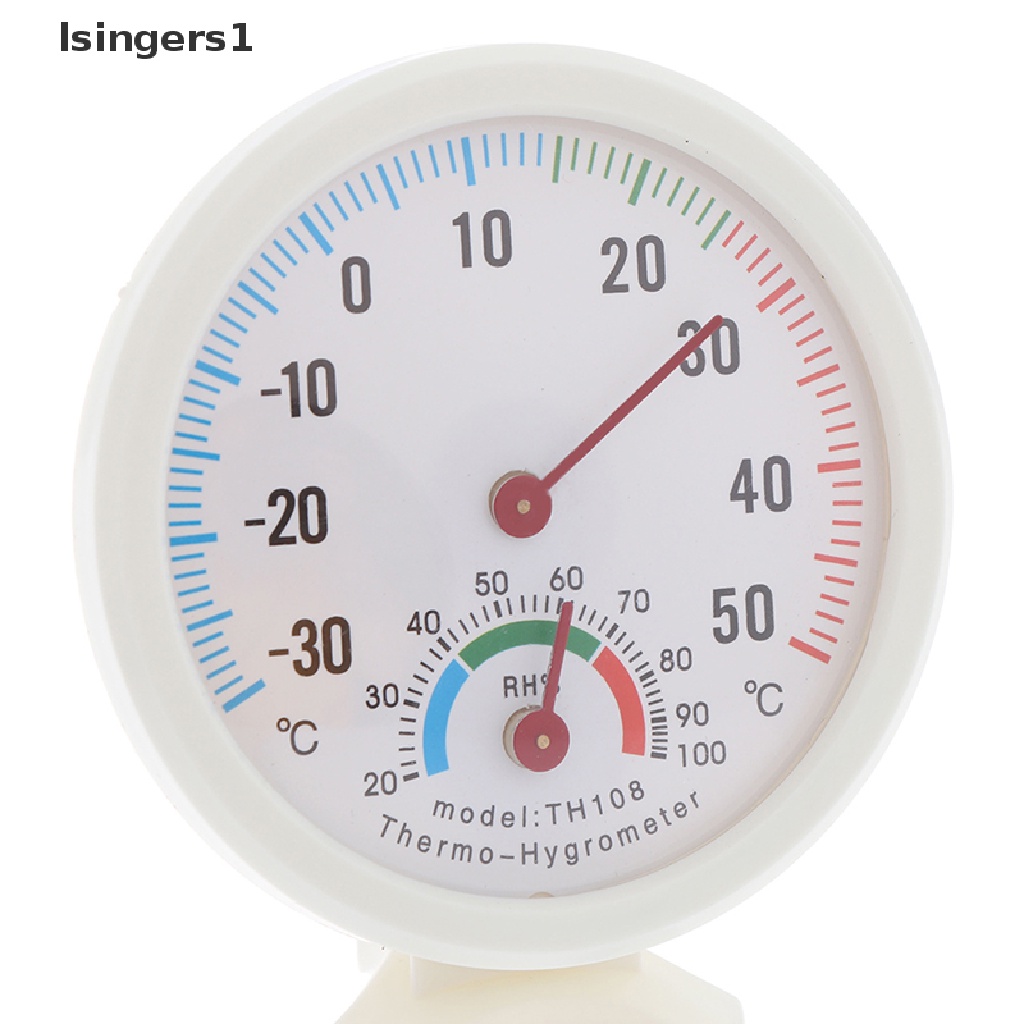 (lsingers1) Termometer / Higrometer Mini Pengukur Suhu / Kelembaban Untuk indoor / outdoor