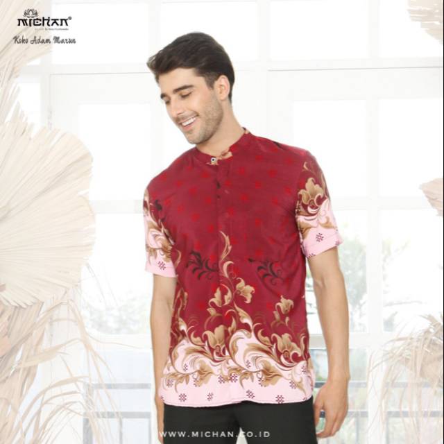 Koko Pria Adam by Michan - Kemeja Formal Dewasa