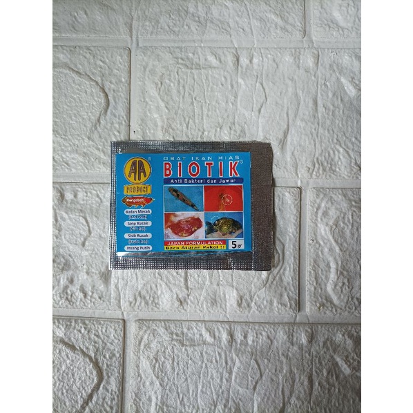 obat ikan hias biotik obat anti bakteri jamur ikan