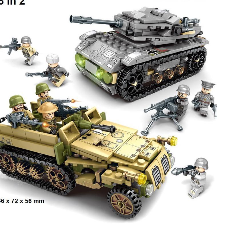 ★★ GROSIR Lego S  Military Vehicles (Empires of Steel) Giftbag Version Best・