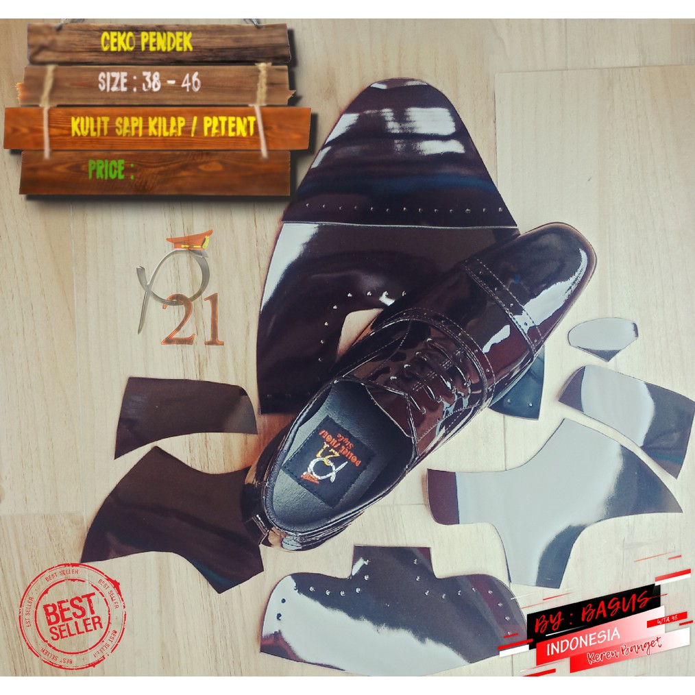 P21 CEKO PENDEK SEPATU PRIA