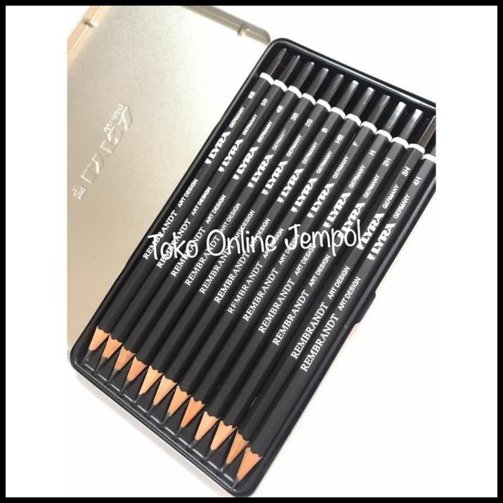 

Caramel | Set Pensil Lyra Rembrant Art Design Graphite Pencil Sketsa Atk1011Ly