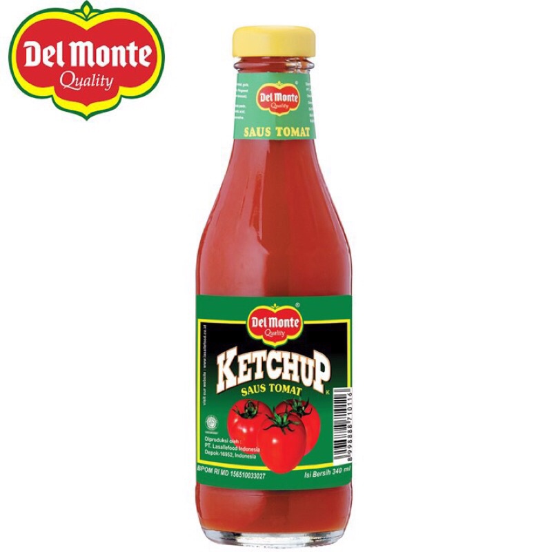 DELMONTE Saus Tomat [340ml]