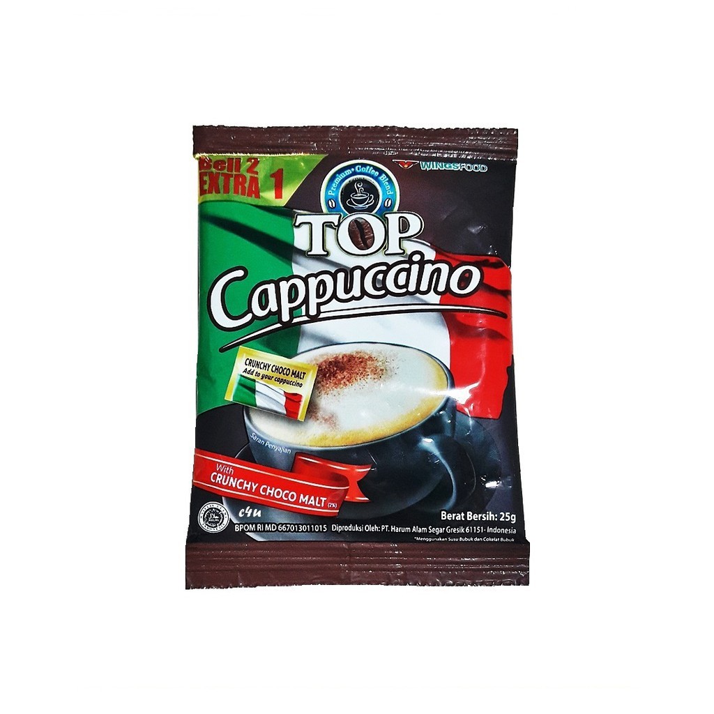 

Top Kopi Cappucino 15x25gr