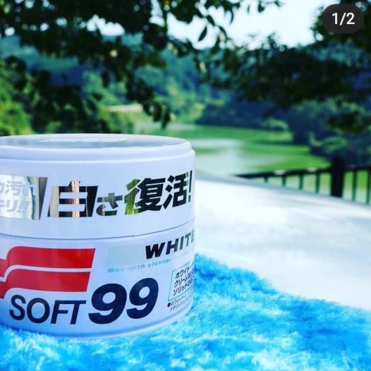Soft99 Soft 99 White Soft Wax Pengkilap Mobil Putih Wax Mobil Putih