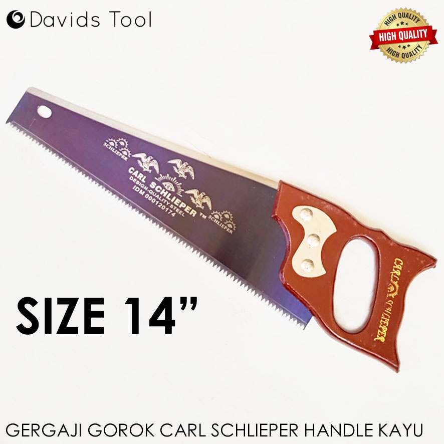 Cap Mata Gergaji Tangan Graji Kayu Potong Belah Schlieper-14