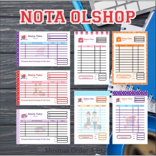 

NOTA TOKO ( FREE COSTUM ) cocok untuk ONLINE SHOP GRATISS...! Design