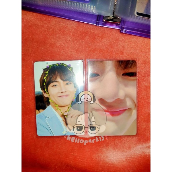 Photocard dicon 101 taehyung daun zoom sharing