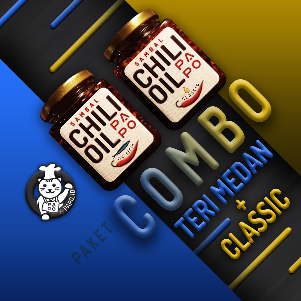 

PAKET COMBO CHILI OIL JAR PAPO