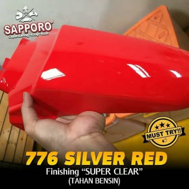 SAPPORO SPRAY SILVER RED 776 300 ml