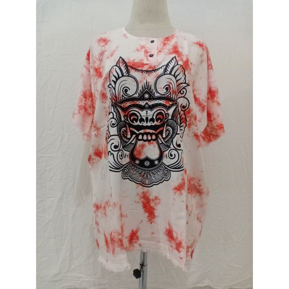 BAJU BARONG YANTRN DEWASA/BAJU ATASAN PRIA WANITA KHAS BALI-OREN