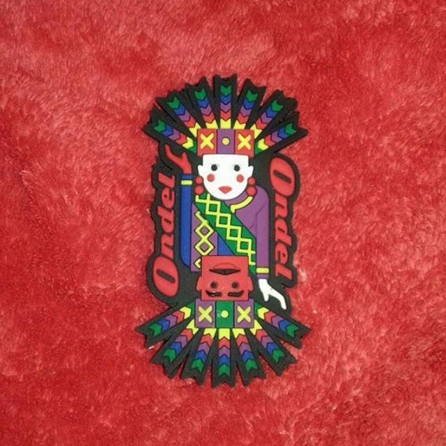 Ondel2 - Tempelan Kulkas