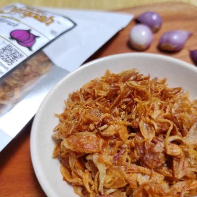 

Bawang Goreng Murni Tanpa Tepung