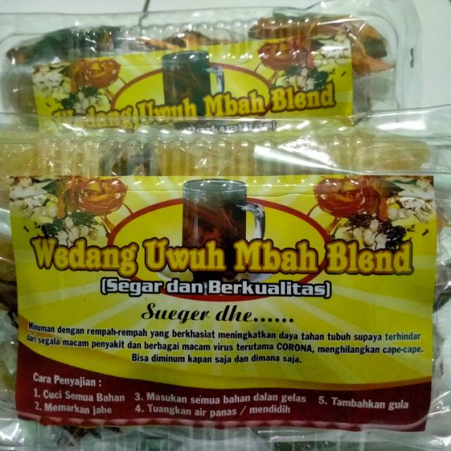 

Wedang uwuh mbah blend