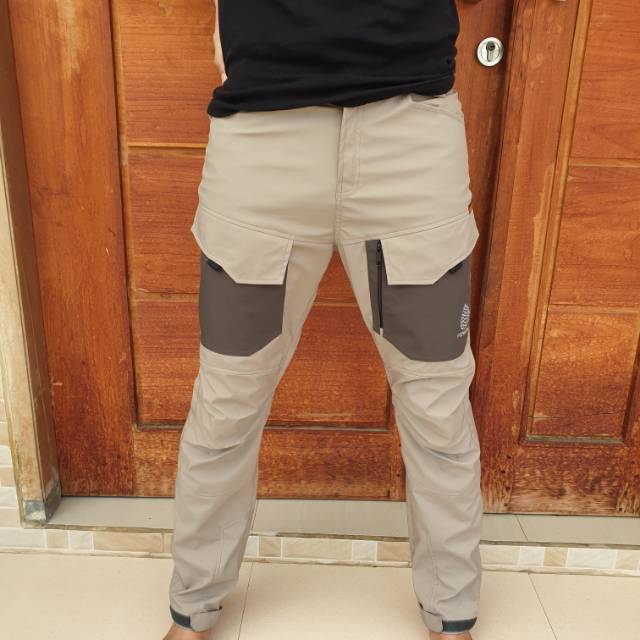 Celana gunung Pineal Gore-tex premium shell waterrepellent