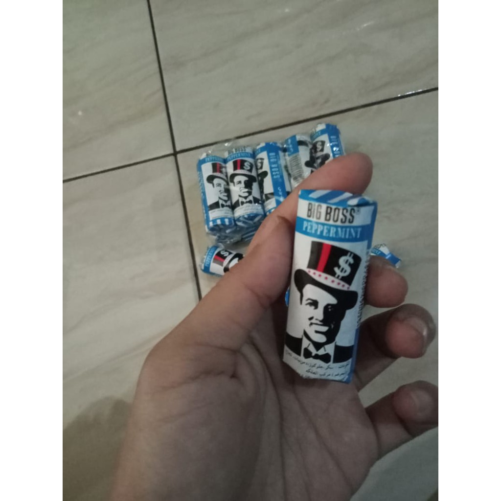 Permen mint big boss Permen jadul