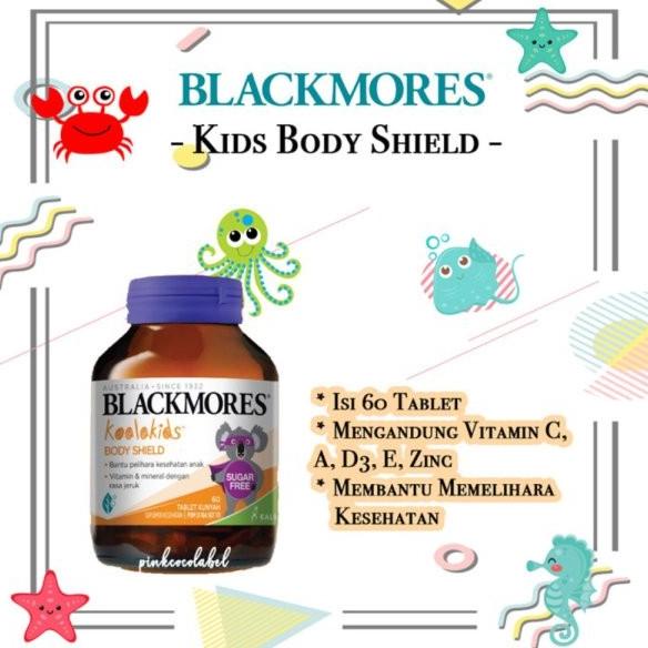 Blackmores Kids Body Shield Vitamin C A D3 E Multivitamin Anak No-09 28Eh1N6Na7