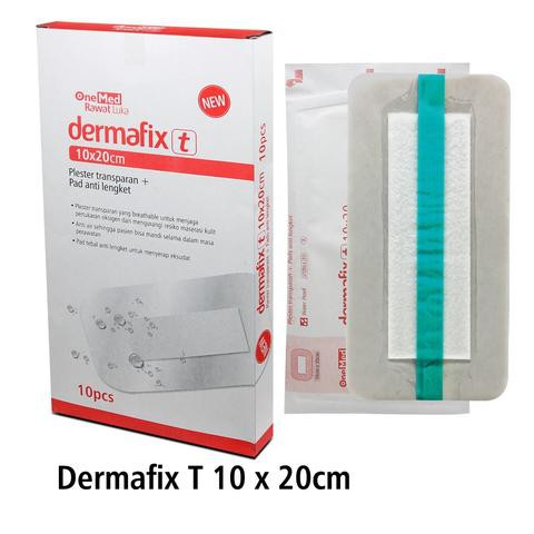 DERMAFIX  . PLESTER TRANSPARAN PERBAN LUKA TAHAN AIR DERMAFIX 10 x 20 10 x 25