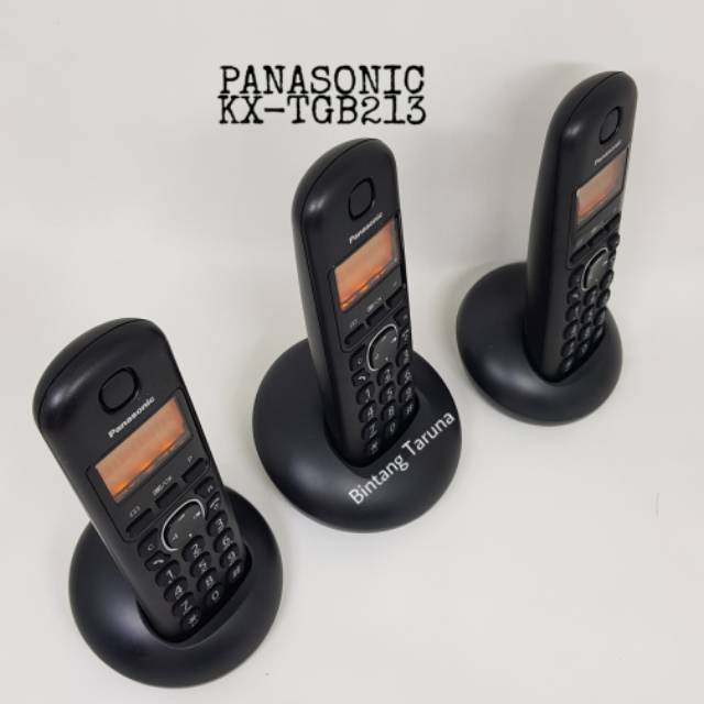 Telepon Wireless Panasonic KX-TGB213 Wireless Phone Panasonic TGB213