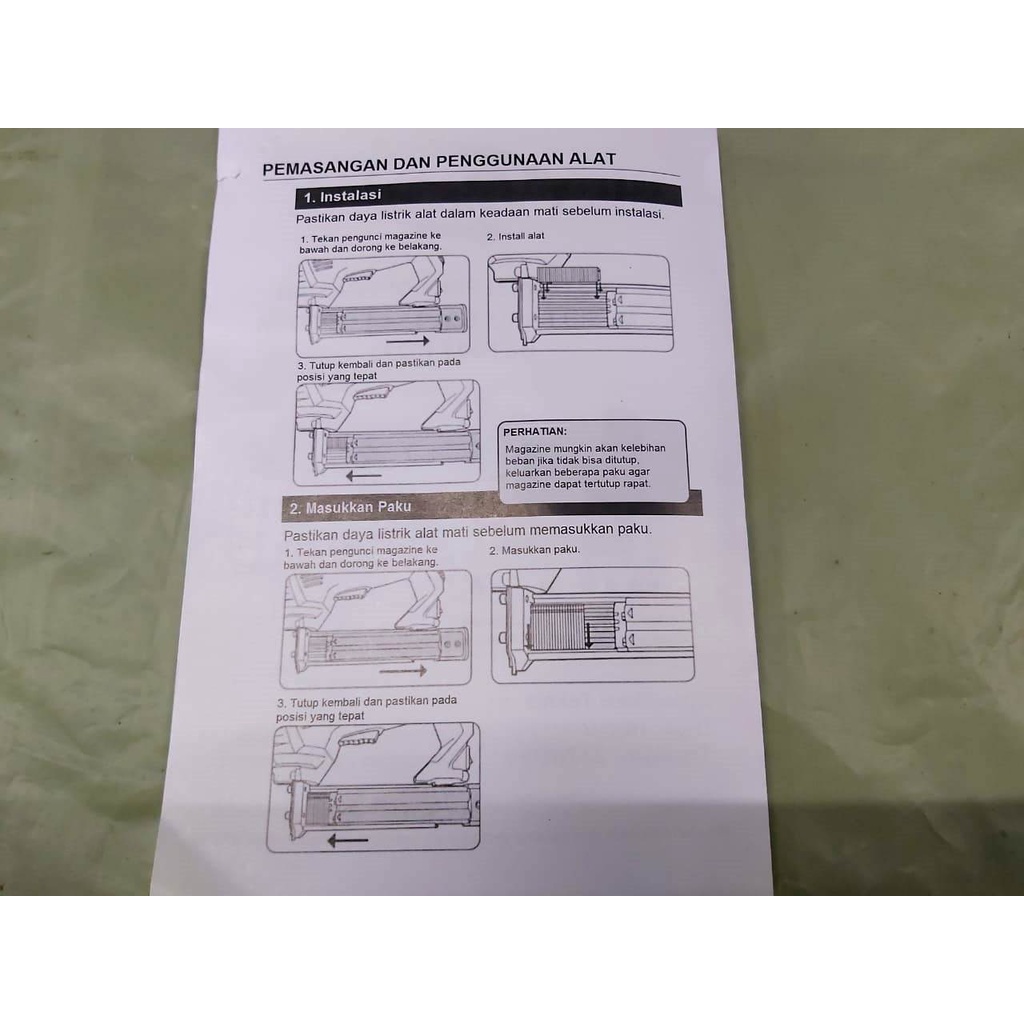 MESIN STAPLES ELETRIC GUN H&amp;L F30/ Stapler Staples Gun Electrik/ELECTRIC STAPLES/MESIN TEMBAK PAKU