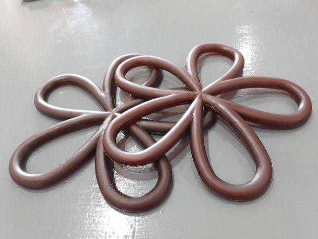 Flower Shape Heat Pad Tatakan Anti Panas Alas Panci Anti Panas