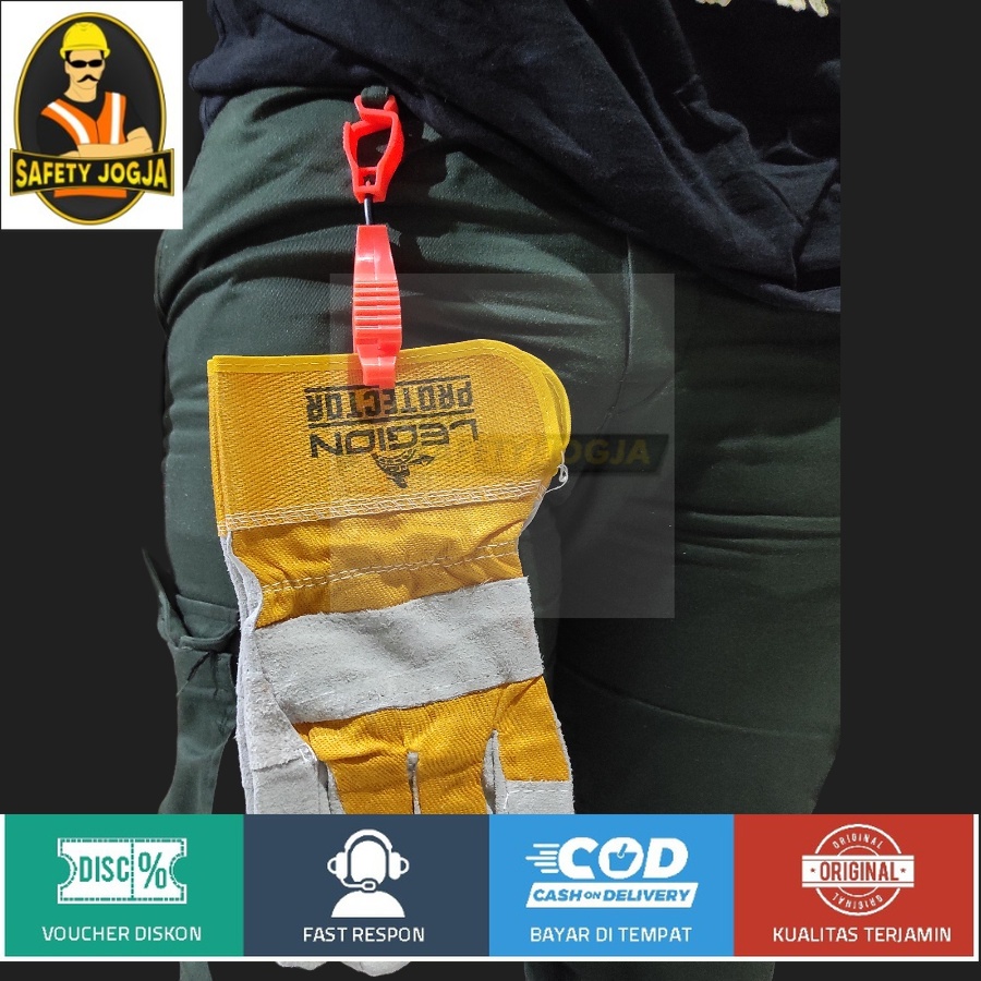 GLOVE GUARD CLIP GANTUNGAN PENJEPIT SARUNG TANGAN