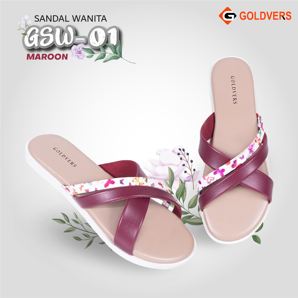 DISTRIBUTOR TAS-Sandal Slop Wanita Slip On/Sandal fLIP flop Wanita Keluaran Terbaru Dan Terlaris COD