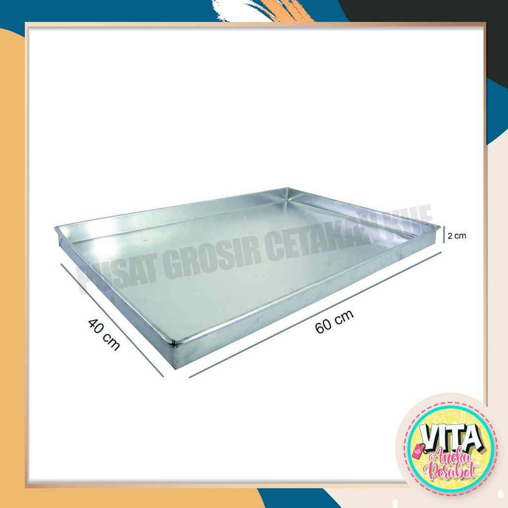 Loyang 40 x 60 / Loyang Oven Besar / Loyang Persegi , ada 2 varian tebal