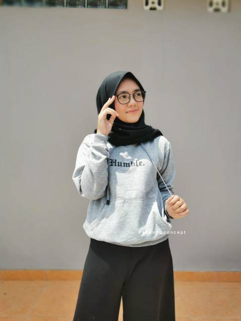 Humble Hoodie || Sweater Hoodie wanita #HH