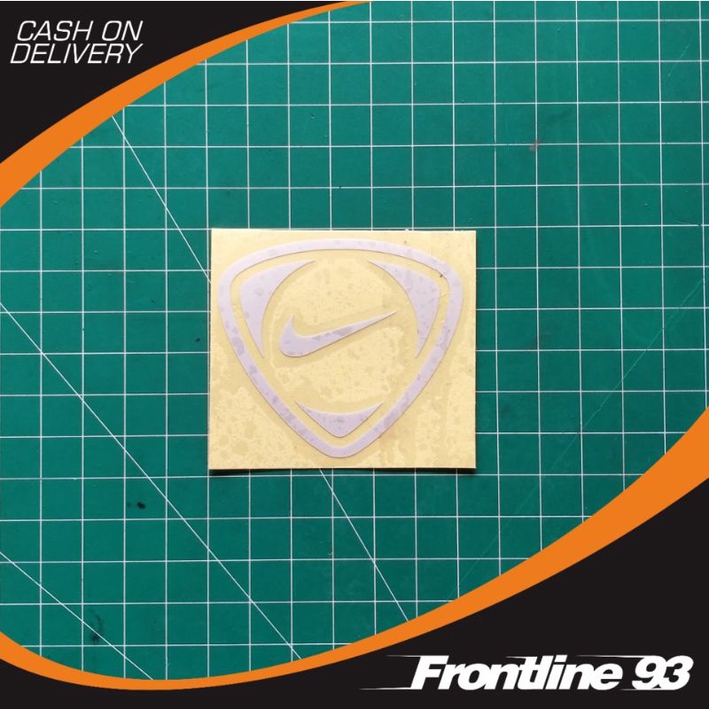 Cetak Cutting Sticker Logo Nike Custom Stiker Cutting Racing Motor Mobil Helm