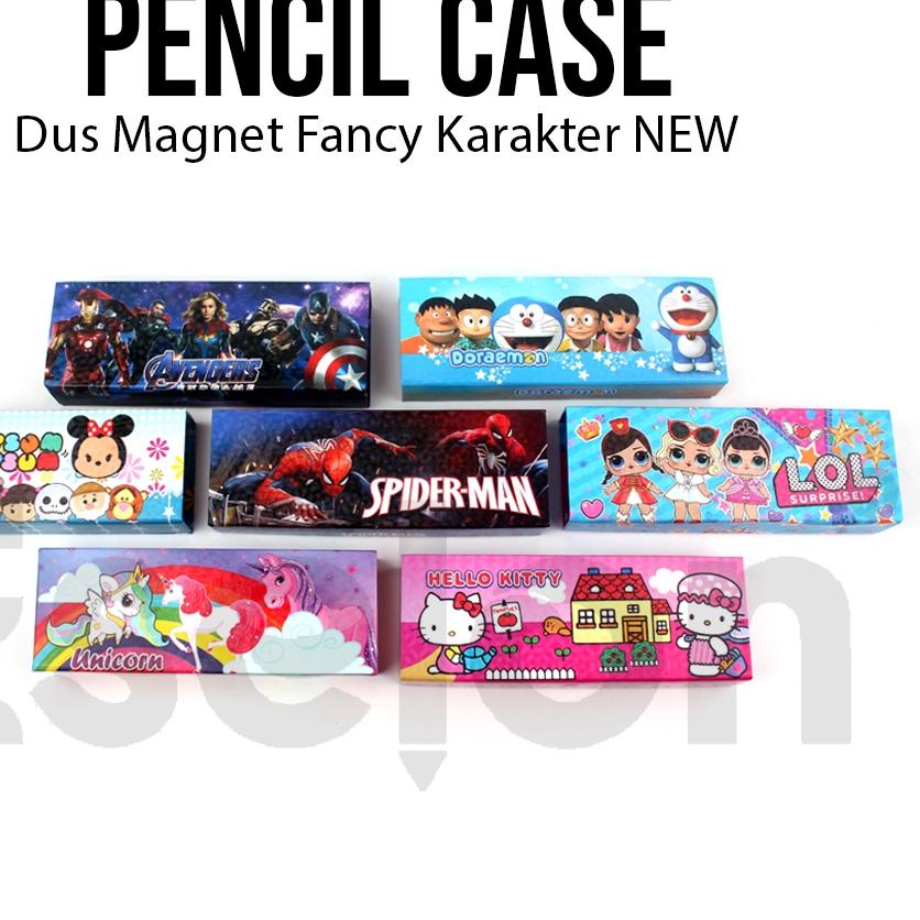 

Promo 7.7 Kotak Pensil Dos Magnet Fancy 9003 Karkater / Tempat Pensil DOS