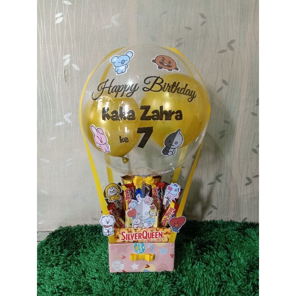 

TERMURAH Buket Snack Balon karakter / balon karakter / BISA REQUEST KARAKTER APAPUN