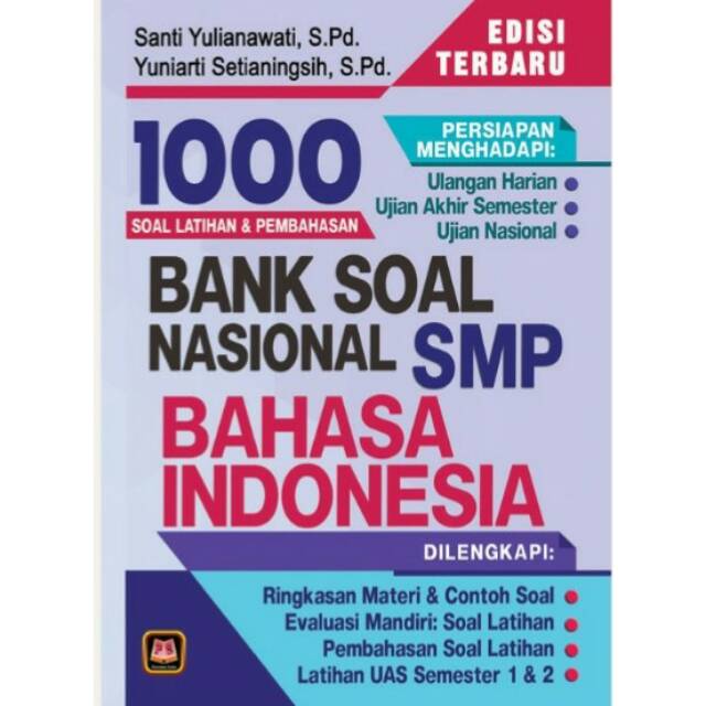 Buku 1000 Bank Soal Bahasa Indonesia Smp Kelas 7 8 9 Shopee Indonesia