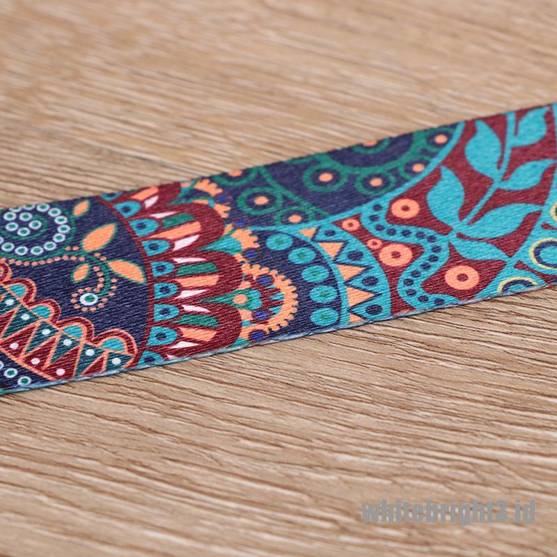 Strap Yoga Adjustable Motif Print Warna-Warni Bisa Dicuci