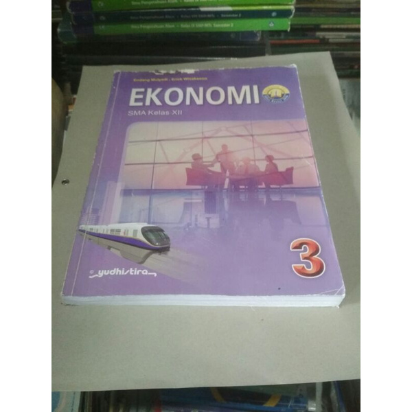 buku ekonomi SMA kelas 3-12 penerbit Yudhistira