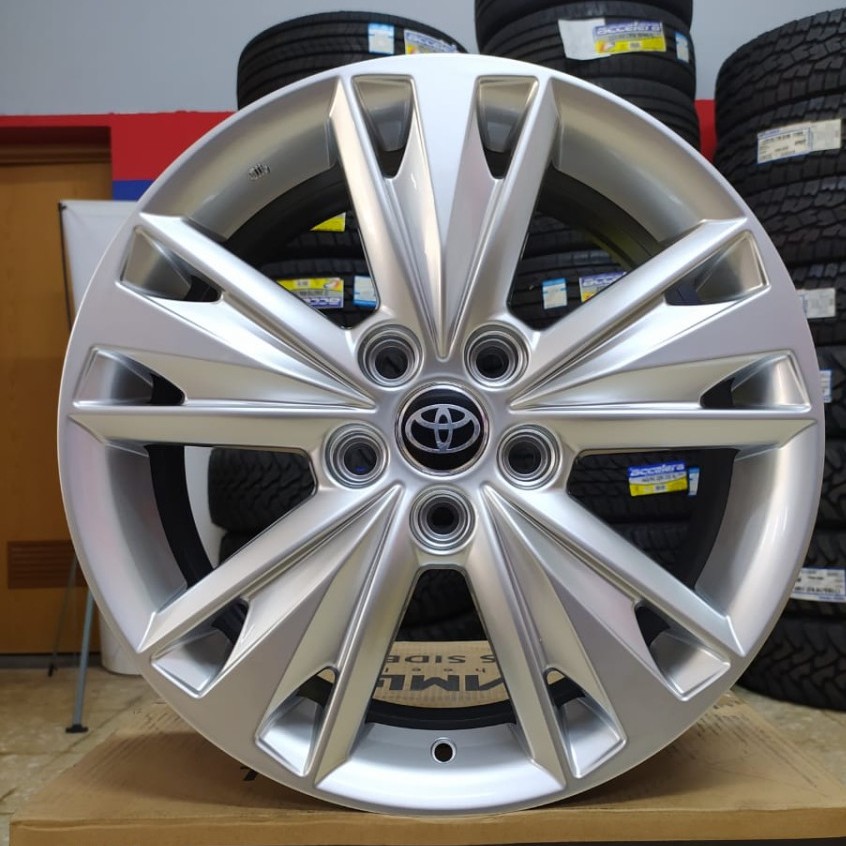 Velg Mobil Venturer 17x7.0 5x114.3 ET 45 Silver Innova