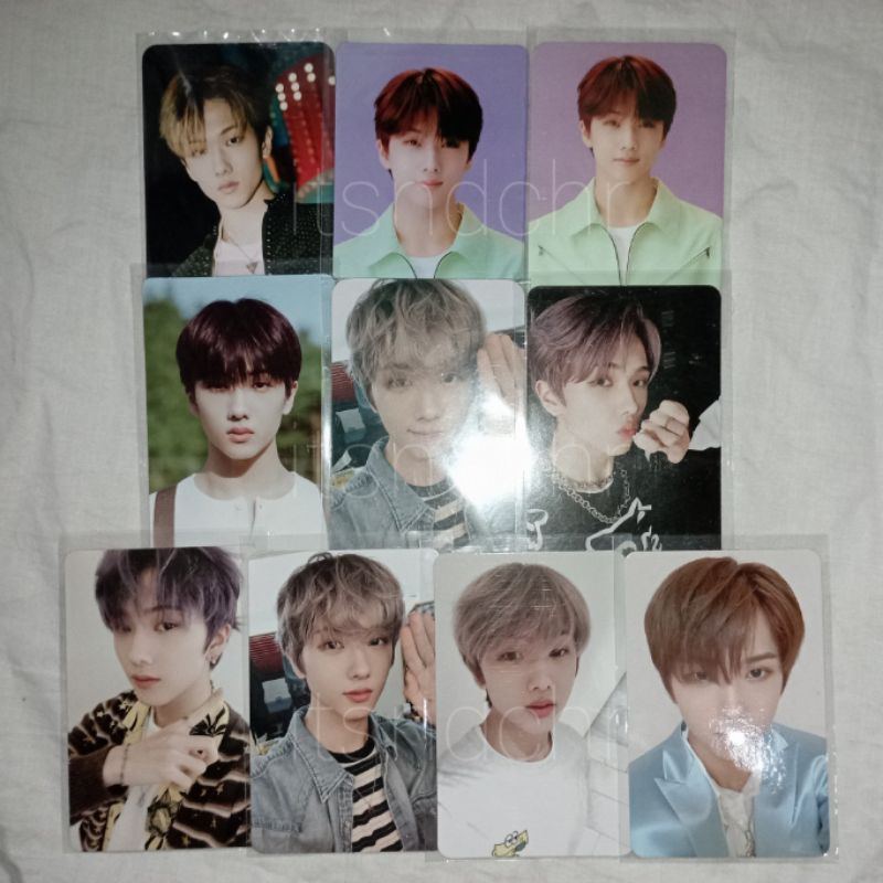 BUNDLE PHOTOCARD NCT JISUNG PC BENEFIT POB SG21 Season's Greetings Homekit Dream A Dream DAD MUMO SM