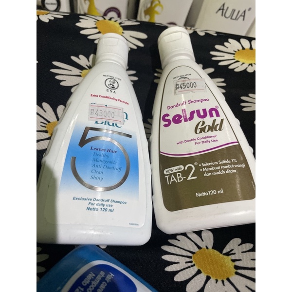 sampo selsun blue5 /gold 120ml