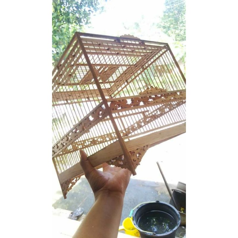 Sangkar Cungkok Kotak