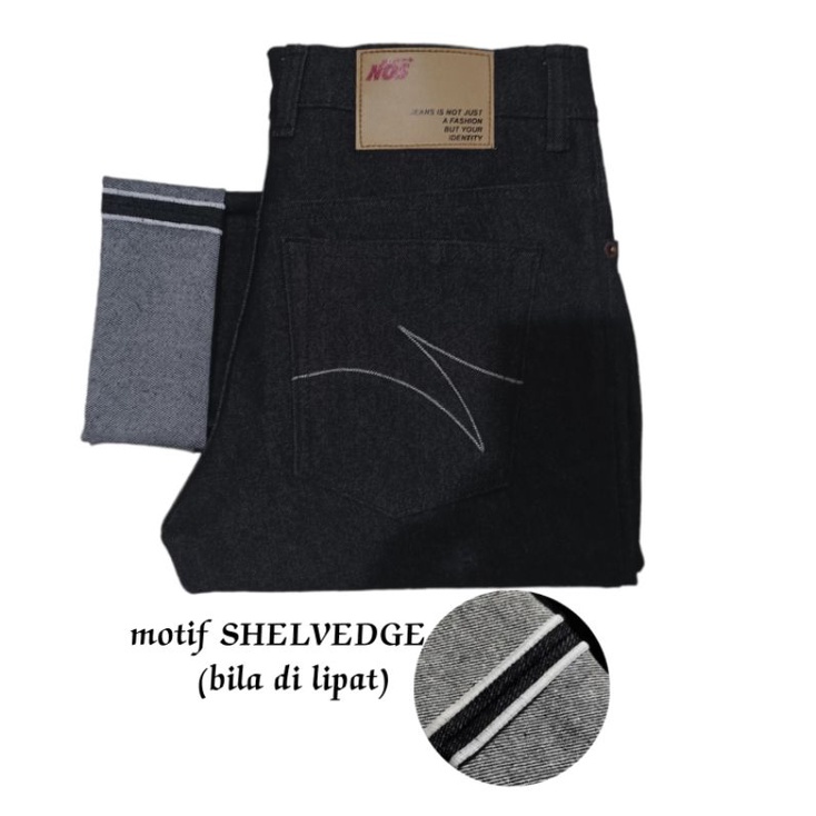 SELVEDGE BLACK 14 OZ ✅                                      (BARANG MEWAH HARGA MURAH)